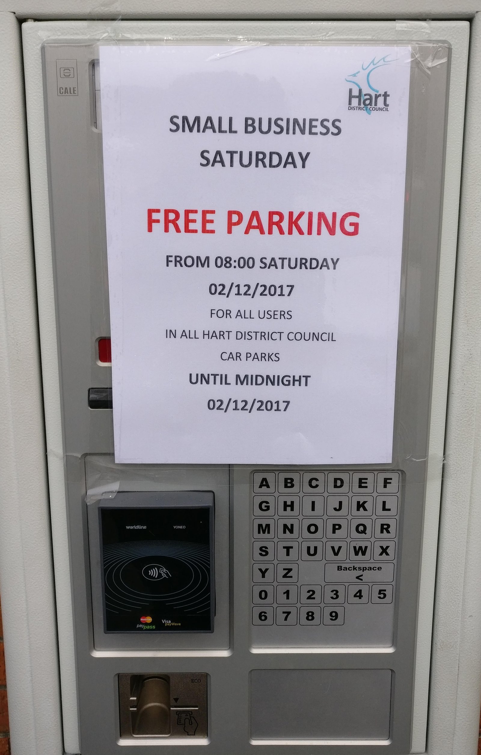 Free parking